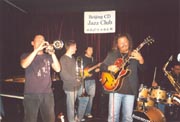Wesley playing in the Peking Jazz Club